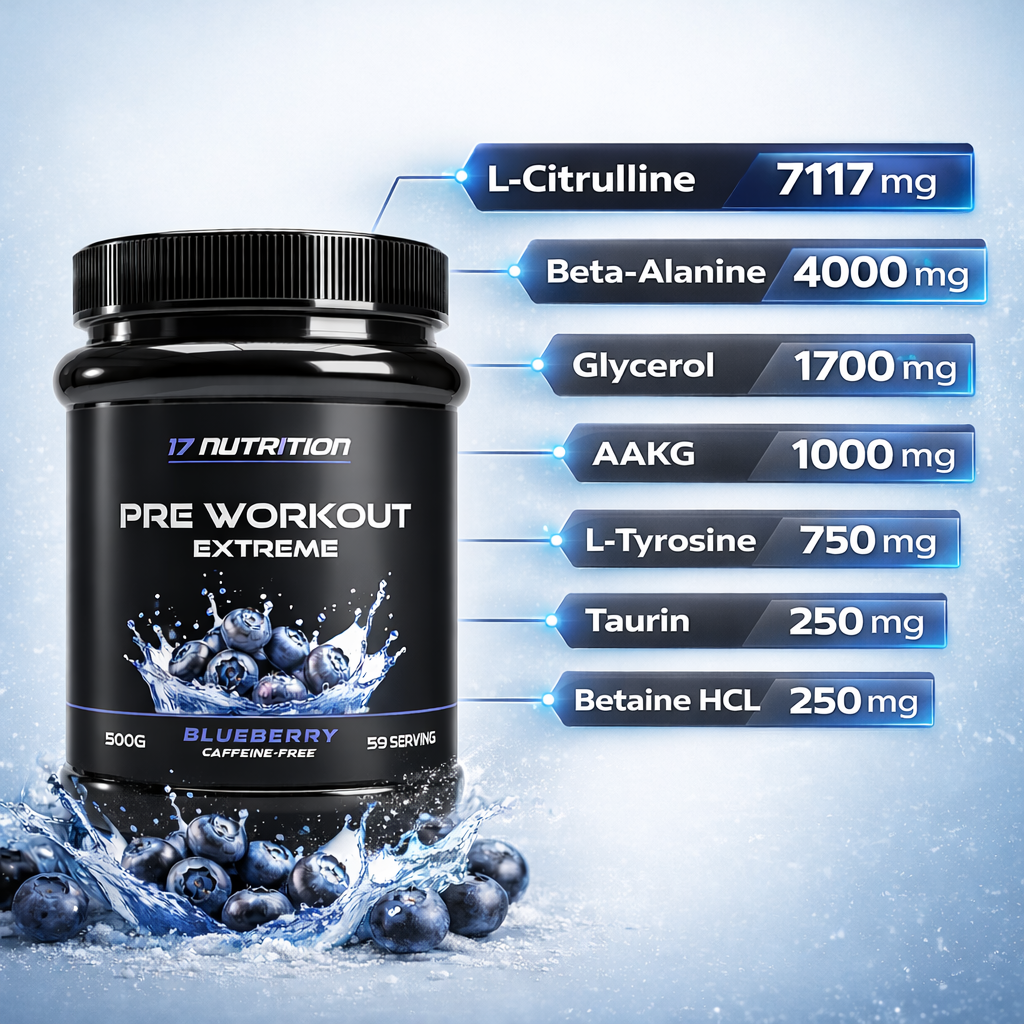 Pre Workout Extreme | Cafeïnevrij